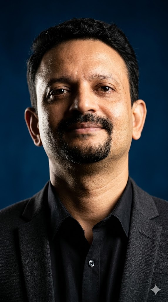 Vrijesh Nagathan portrait